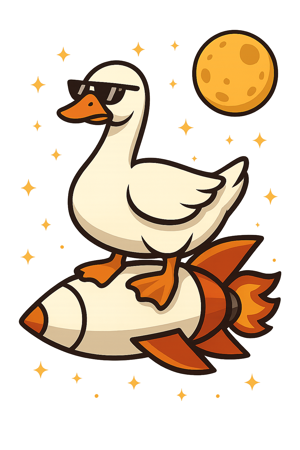 HONK goose hero illustration